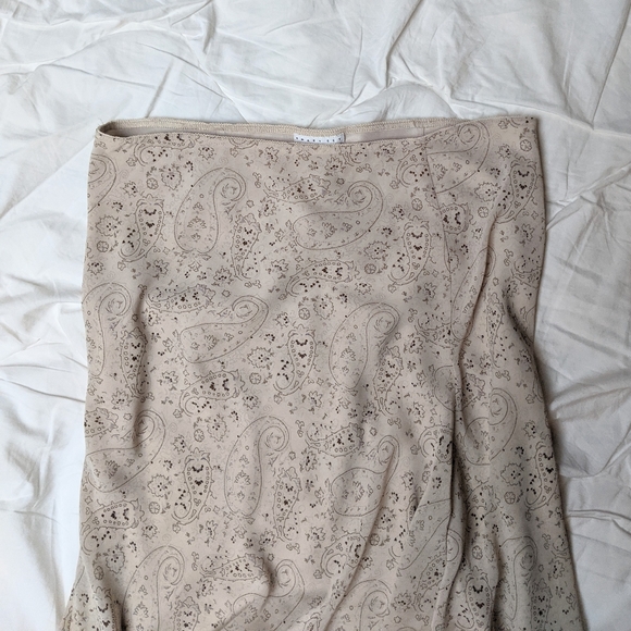 y2k paisley print midi skirt - Picture 4 of 4